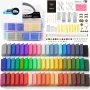 Shuttle Art Polymer Clay, 60 Colours Oven Bake Modeling Clay, Creative Clay Kit