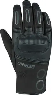 Bering Octane waterproof Ladies Motorcycle Gloves, black, Size L for Women