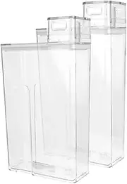 PERSELOSO Laundry Powder Holder Multipurpose Sub Bucket Refillable Containers Laundry Soap Dispenser
