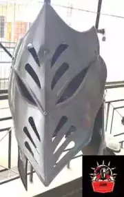 Bascinet Knight Helmet Medieval Armour Buhurt Battle Gift Medieval Reproduction