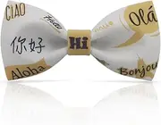 Lanzonia Fashion Series - Funny Bow Tie for Kids Novelty Designer Patterned Bowtie for Boys