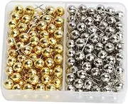 Ciieeo 200pcs Drawing Pin Map Pin Pushpins for Maps Round