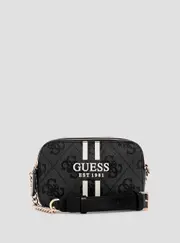GUESS Women's Black Logo Noelle Camera Bag