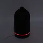 (Black EU Plug)Essential Oil Diffuser Humidifier Ceramic Rhomboid AU