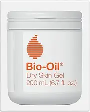 Bio-Oil Dry Skin Gel, Face and Body Moisturizer, Fast Absorbing Hydration, 6.7 oz, with Soothing Emollients and Vitamin B3, Non-Comedogenic