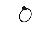 Bolera Towel Holder Round & Square Plates Black