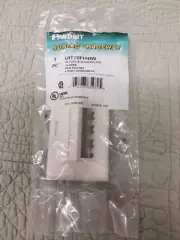 NEW sealed Panduit Surface Raceway UIT70FH4IW FACEPLATE SLOPED 4 Port (Qty Avai)