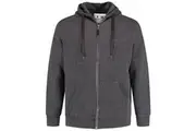 Duke Mens D555 Rockford Cantor Heavyweight Kingsize Full Zip Hoodie (Grey) - UTDC104