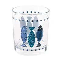 在飛比找momo購物網優惠-【EXCELSA】Ocean玻璃杯3入 海洋250ml(水杯