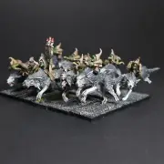 Converted Night Goblin Wolf Rider Archer Unit , Games Workshop
