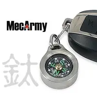 在飛比找PChome24h購物優惠-MecArmy CMP-T 淚珠型指北針/鈦