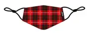 HEADSKINZ - REUSABLE COTTON FACE MASK - LUMBERJACK