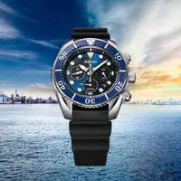 在飛比找ETMall東森購物網優惠-SEIKO 精工 PROSPEX 太陽能三眼水鬼200米潛水