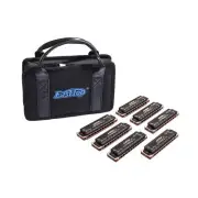 Harmonica Set 12 key blues harp 008K Professional Diatonic Harmonicas 10 Hole...
