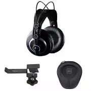AKG K240 MKII Professional Semi-Open Stereo Headphones with Headphone Case and H