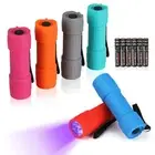 Black Light Flashlight, UV Mini Flashlight, 9-Led 395nm Detector for Pet Urin...
