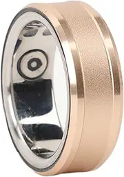 Fitness Smart Ring Health Tracker, Fitness and Wellness Tracker with Pedometer Sleep Body Temperature Sport Monitor, Waterproof Bluetooth Fitness (Size 23 Inner Diameter: Approx.