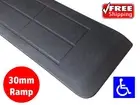 RUBBER THRESHOLD RAMP 30mm WHEELCHAIR ACCESS DISABLED DOOR STEP WEDGE