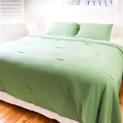 Morgan and Reid Watercress Bamboo Ultra Cooling Comforter Set