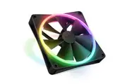 NZXT F140RGB Duo 140mm Dual-sided RGB Fan Single Pack - Black [RF-D14SF-B1]