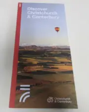 Discover Christchurch and Canterbury - Map and Information Guide - New Zealand