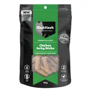 Black Hawk Dog Treats - Chicken Jerky Sticks 100g