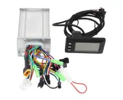 36V 48V 60V Electric Bicycle Motor Brushless Controller Kit Clear Lcd Display Panel 350W 450W For Scooter