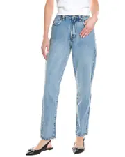 One Teaspoon Legends Berlin Blue High Waist Mom Jean