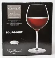 Luigi Bormioli Crescendo 22.25 Ounce, Bourgogne Wine Glasses, Set Of 4