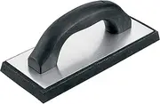 QEP 4 in. x 9.5 in. Molded Rubber Grout Float with Non-Stick Gum Rubber, Black
