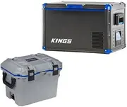 Kings 60L Stayzcool Fridge FreezerAir Tight | Lockable + Plus Icebox 50L