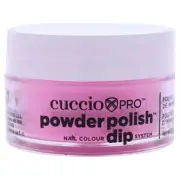 Pro Powder Polish Nail Colour Dip System - Neon Pink by Cuccio Colour for Wom...