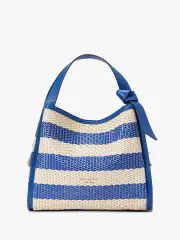 Knott Striped Medium Crossbody Tote