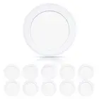 ECOELER 6in LED Disk Ceiling Light, 16.5W Dimmable Flush Mount Recessed Retro...