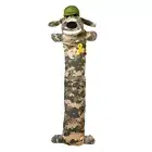 Multipet Loofa Support Our Troops Dog Toy Multi-Color, 1 Each/18 in By Multipet
