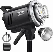 Godox MS300V MS300-V 300W Studio Flash Monolight, MS300 MS 300 Upgraded Version Flash with Upgraded 10W Modeling Lamp, GN58, 0.1-1.8S Recycle Time, 2.4G Wireless System, Bowens Mount