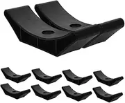 BELLIFFY Stable Dumbbell Rack Dumbbell Holder Stand Plastic Weight Holders for Gym Accessory