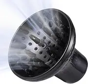 Diffuser Hair Dryer for Curly Hair,Hair Diffuser Nozzle for Blow Dryers | Hair Styling Tools for Bathroom, Bedroom, Apartment, Hotel and Barbershop Zankie