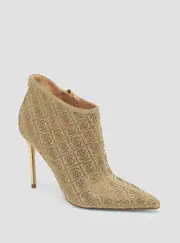 GUESS Women's Gold Fazzie Ankle Boots Size: 6
