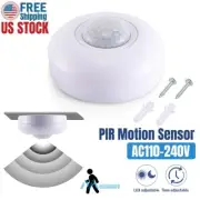 New 360° Infrared PIR Motion Induction Sensor LED Ceiling Light Switch AC85-265V