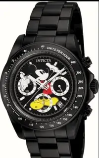 在飛比找Yahoo!奇摩拍賣優惠-Invicta英威塔迪士尼限量版記念手錶invicta sp