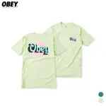 【BRAND T】OBEY DOT ORGANIC TEE QQ字體LOGO 潮流 滑板 短T 2色