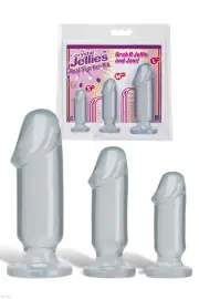 Doc Johnson Crystal Jellies Anal Starter Kit