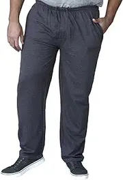 [DUKE] D555 Mens Kingsize Rory Lightweight Fleece Jogging Bottoms (UK Size: 5XL) (Grey)