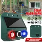 Solar Animal Repeller Dog Ultrasonic Outdoor Bird Snake Mouse Animals Repeller