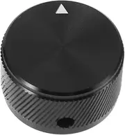 Veemoon Aluminum Volume Control Knob for Guitar and Audio Equipment Knurled Design Precision Rotary Potentiometer Screw Type for Amplifiers and Preamps