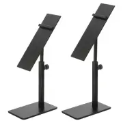 Shoe Display Stand 2Pcs Adjustable Countertop Shoe Rack Holder Home, Black