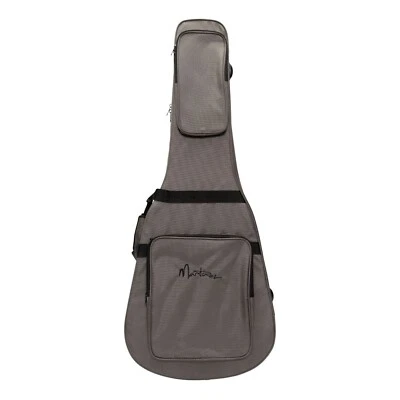 New Martinez Deluxe Shaped Polyfoam Dreadnought Acoustic Guitar Case Bag