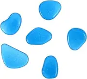 100Pcs Luminous Pebbles for Fish Tanks and Garden Decor Glowing Rocks for Aquarium Landscaping Bright Decorative Stones for Pathways and Vases Brilliant Glow in Dark