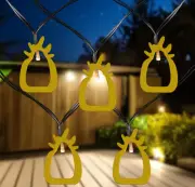 Northlight 10-Count LED Pineapple Fairy Lights - Warm White